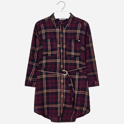 Sukienka w kratę - Mayoral art. 7948