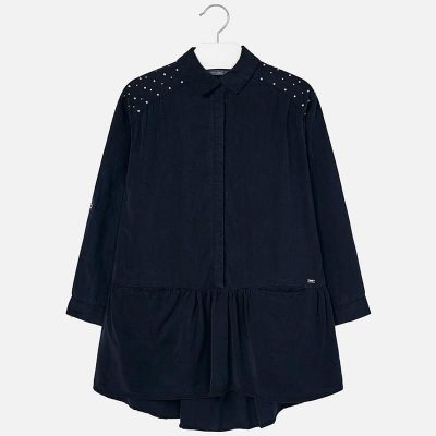 Sukienka jeansowa z dżetami - Mayoral art. 7946