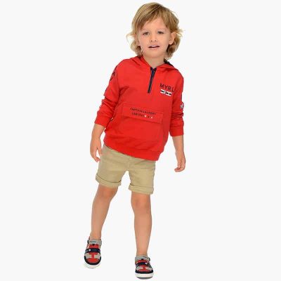 Bermudy casual z serży dla chłopca - Mayoral art. 3230