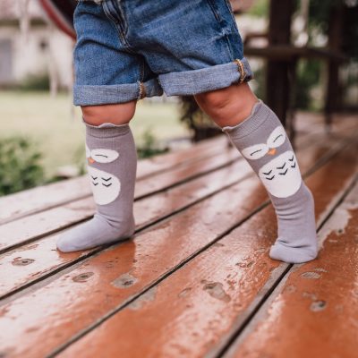 Podkolanówki zwierzaki - SOWA - Mama's Feet