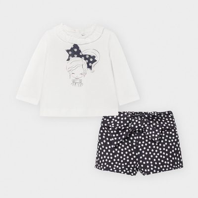 Komplet z bermudami dla dziewczynki - Mayoral 2219