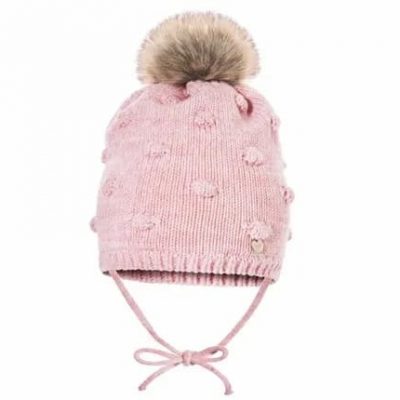 Czapka NOEMI z wiązaniem - broel