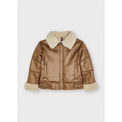 Kurtka z kożuszkiem dla dziewczynki - Mayoral art. 4439