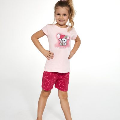 Piżama dziewczęca "LITTLE MOUSE" - cornette art. 787/85