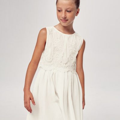 Sukienka z haftem dla dziewczyny - Mayoral art. 6956
