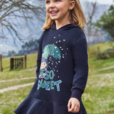 Sukienka z nadrukiem dla dziewczynki - Mayoral art. 4967