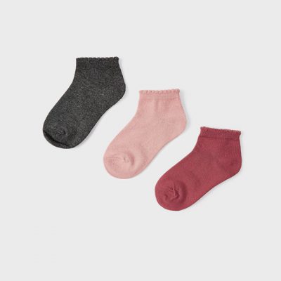 Zestaw 3 par skarpet Ecofriends dla dziewczynki - Mayoral art. 10325