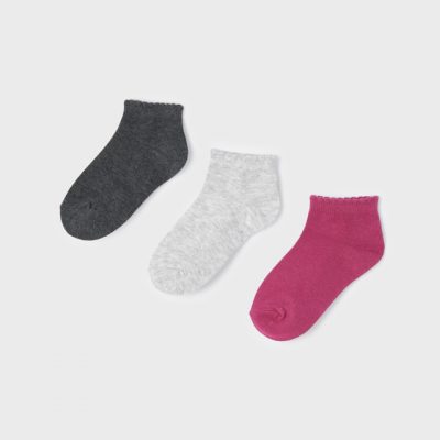 Zestaw 3 par skarpet Ecofriends dla dziewczynki - Mayoral art. 10325