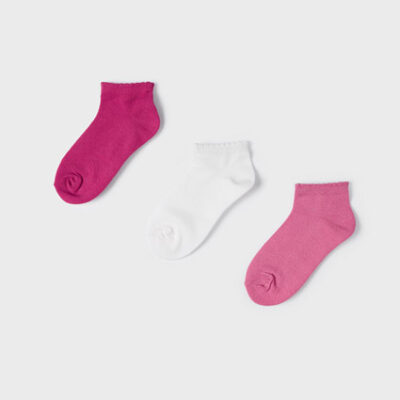 Zestaw 3 par skarpet Ecofriends dla dziewczynki - Mayoral art. 10470